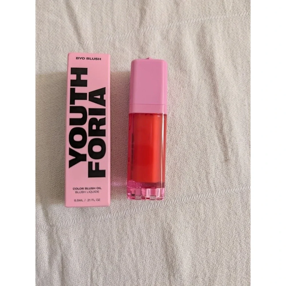 Youthforia BYO Blush Color Blush Oil Liquid‎ Lets Go Party Makeup Full Size